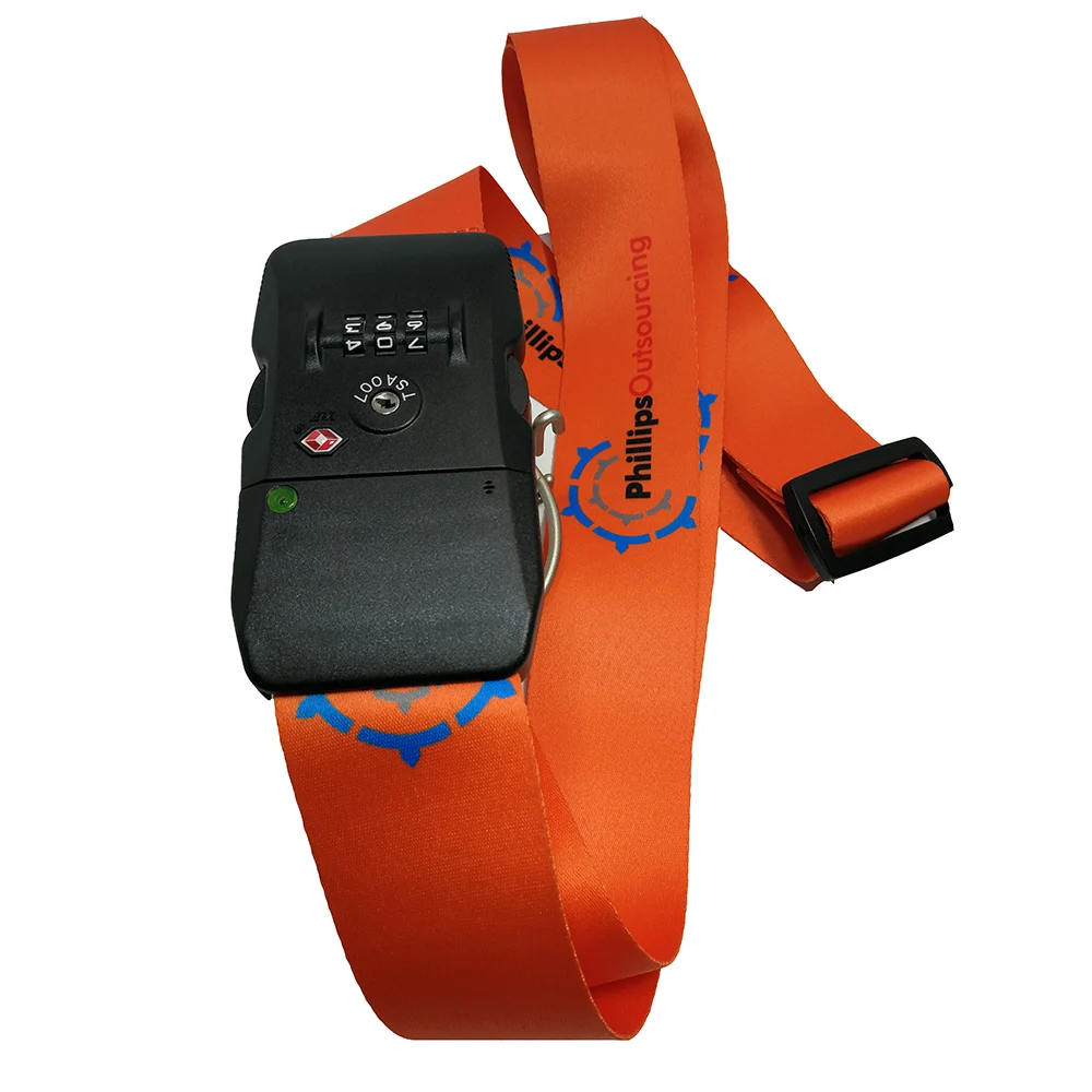 Luggage Strap With Handle/ Travel Bag Accessories Locking Luggage Belt