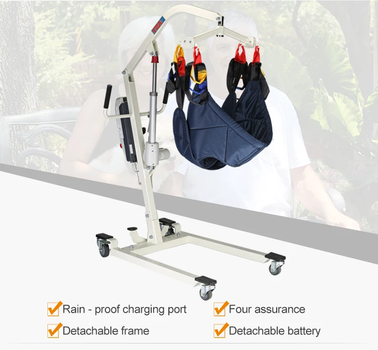 Hospital Rehabilitation Moving Device Electric Medical Manual Patient Slings Lift