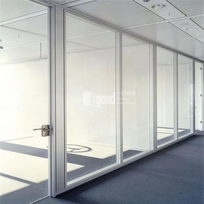 Clear Office Partition Glass Wall Office Partitions Dividers For Jeddah ...