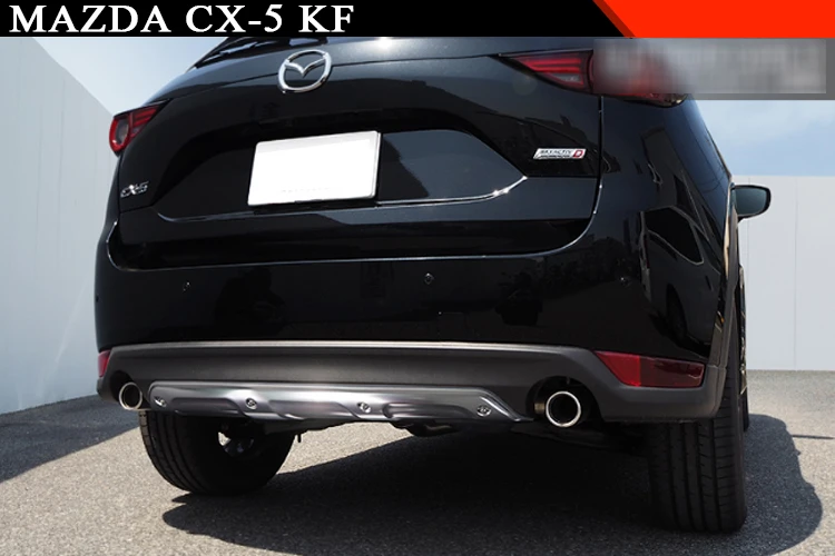 Stainless Steel Front & Rear Bumper Skid Bottom Guard Plate Protector For Mazda Cx5 Kf 2017