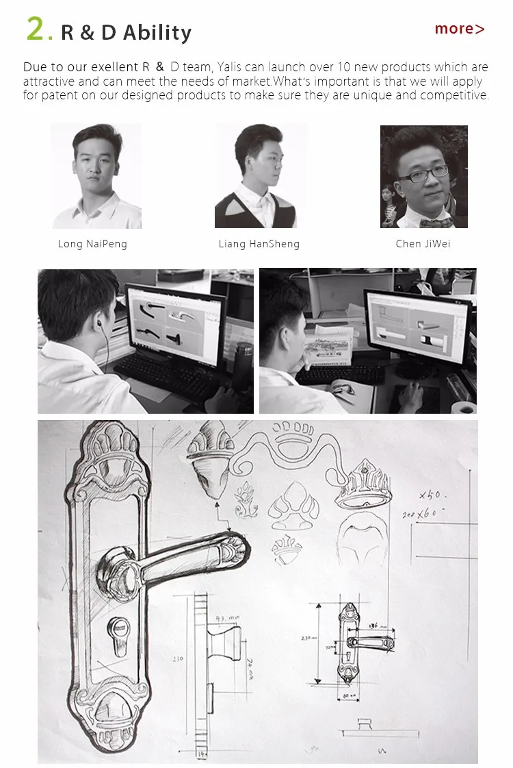 Newly Italian Design Bathroom Polished Chrome Style Square Rose Door Handles And Locks