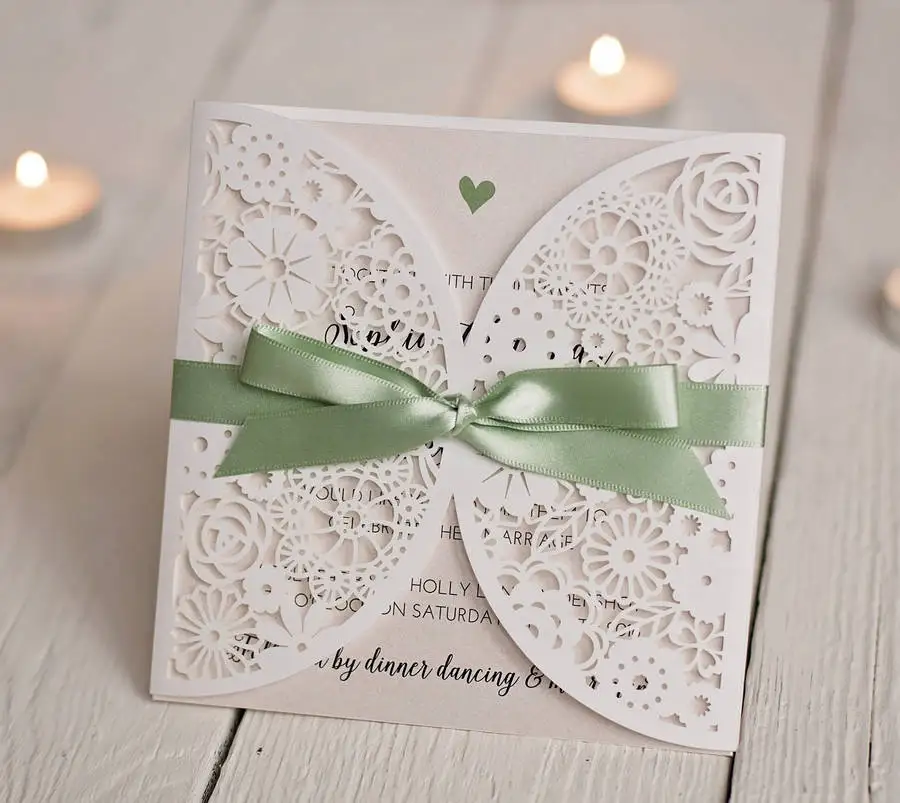 Wedding Invitation With Ribbon Wedding Invitation With Ribbon Supplieranufacturers At Alibaba
