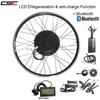 CSC Europe popular 48V 500W 1000W e bike kit LCD display bluetooth Electric bike DIY conversion Hub Motor Wheel Kit Disc V Brake