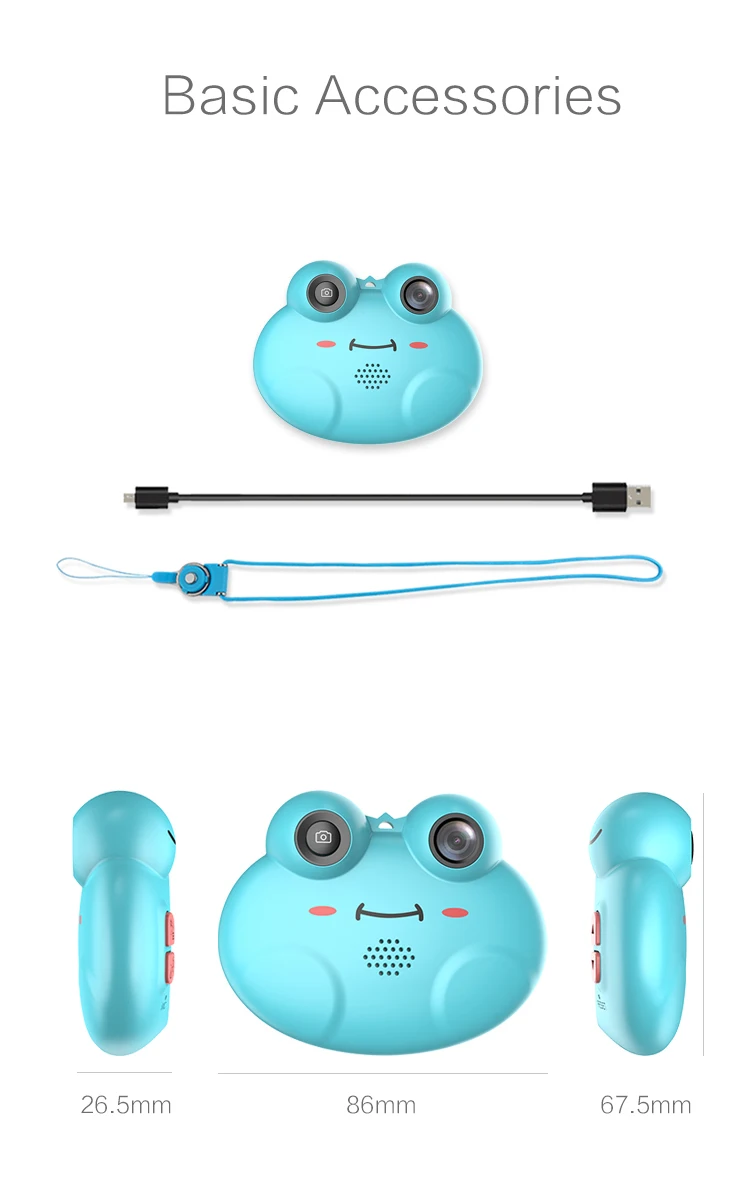 Hot selling Children Gift 4-8 Year Old Kids Camera Mini Kid Digital Camera for Girls or Boys