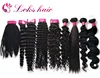 10a 18 40 inch loose weave body human bundles brazilian deep wave hair for braiding