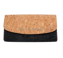 2016 Boshiho Экологичные Корк кошелек дерево бумажник