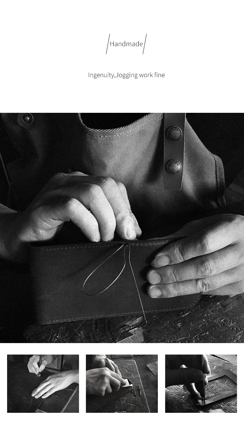 European style wallets leather men custom logo genuine leather wallets for men ME1441