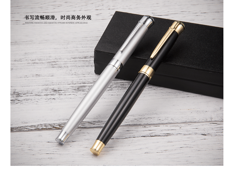 2019 New Style Promotional Logo Silver Pen Personalized Gel Pen Oem ...