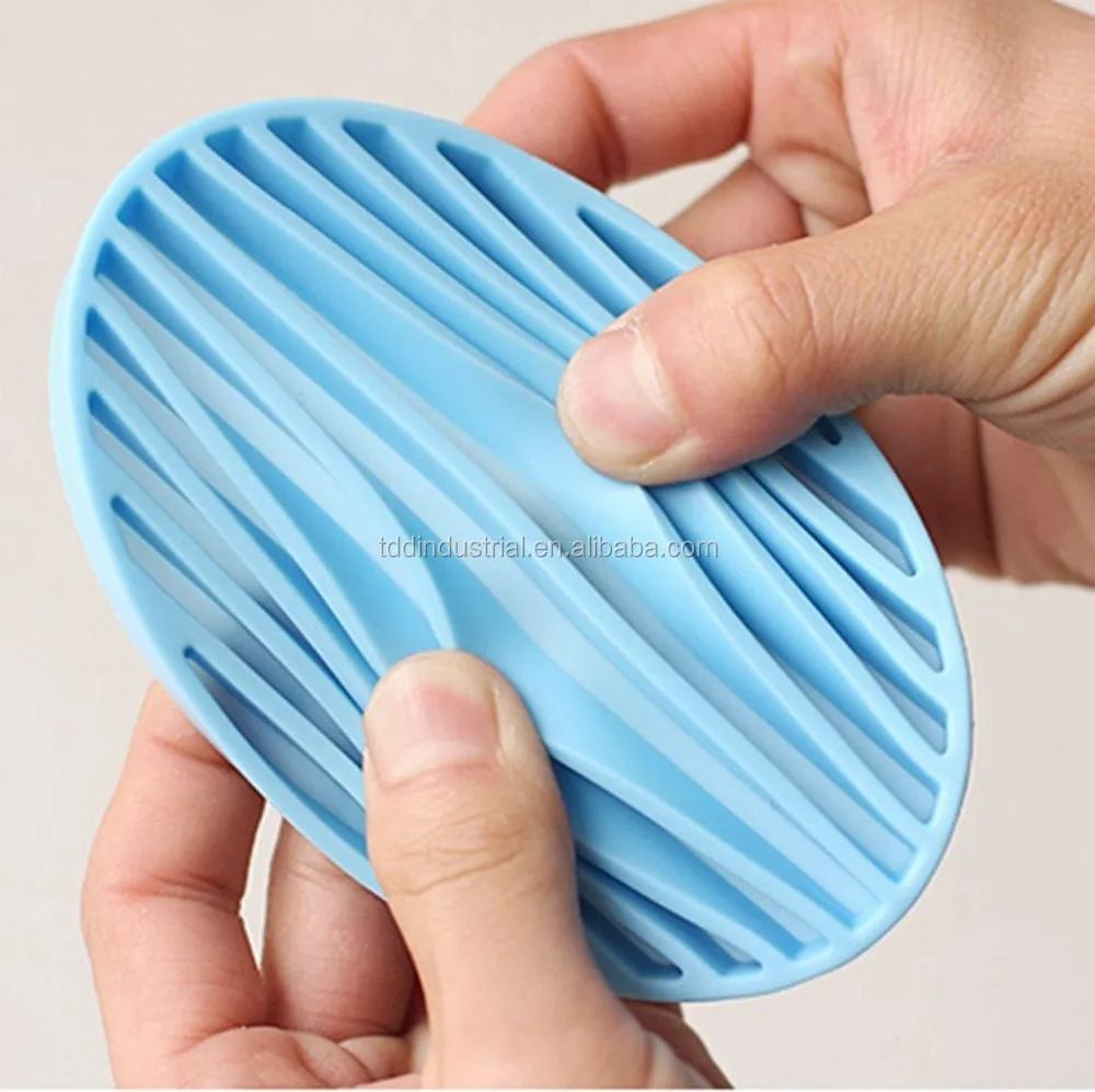Colorful Silicone Soap Dish Household Portable Lovely Soap Pads Buy