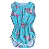 Latest floral pattern knitted baby clothes baby products baby girl romper