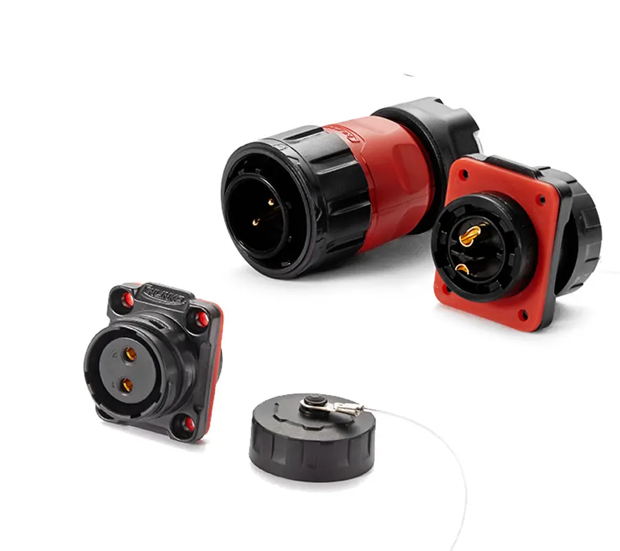 Top Custom 2pin Waterproof Plastic Electric Connectors M20 Electrical