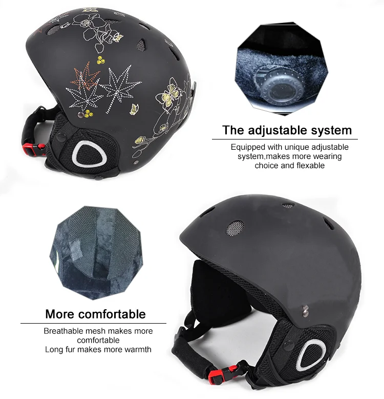 Custom Design Comfortable Ear Chin Pad Ski Helmet Cover Buy Ski