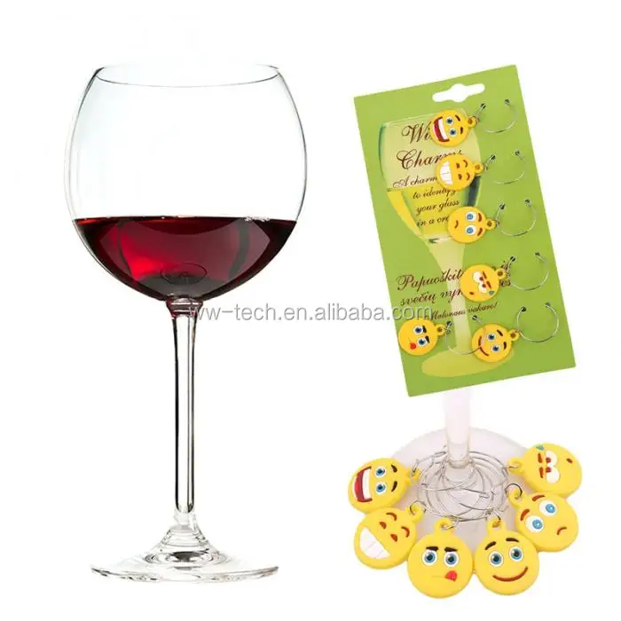 Funny Faces Wine Glass Markers Buy Funny Faces Wine Glass Markers