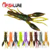 Plastic artificial bait Soft Hammer Shrimp fishing lure AR14 75mm 3g Shrimp Type silicon fishing lure bait