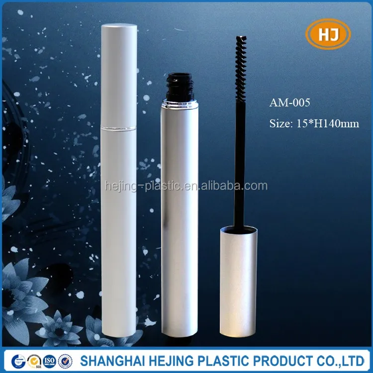 Empty Matte Silver Finish Aluminum Mascara Tube Buy Mascara,Mascara
