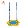 Indoor/ outdoor adjustable ropes easy to install kids hexagonal swing
