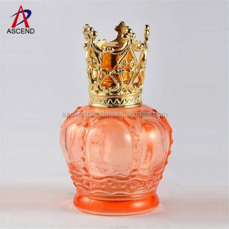 90ml Imperial Crown Shape Glass Diffuser Bottle for Perfume - Custom ...