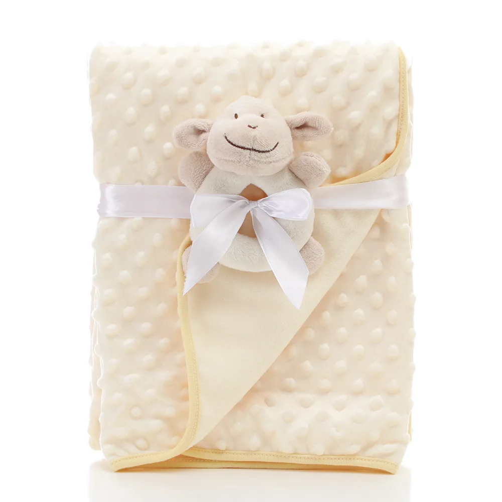 Cozy Plush Baby Security Blanket Gift Set For Boys And Girls Buy Baby