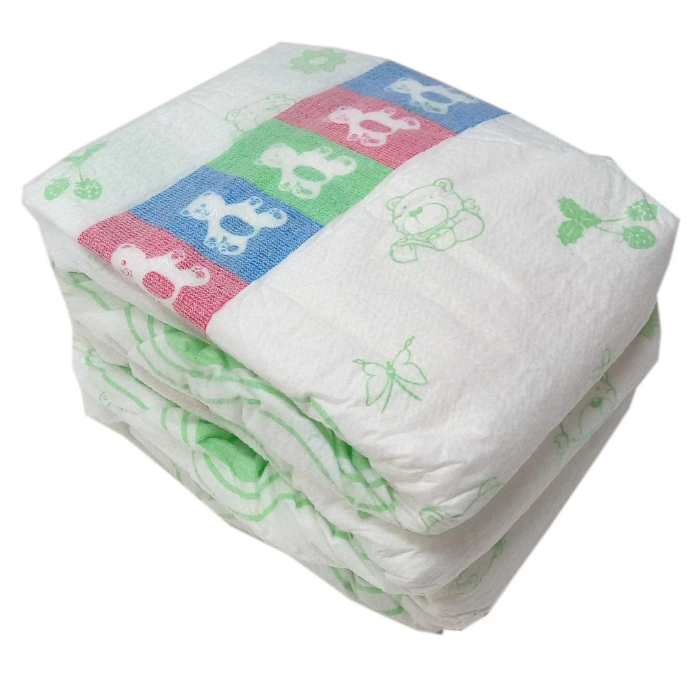 100 Cotton With High Absorbency Cheaper Baby Diaper Online