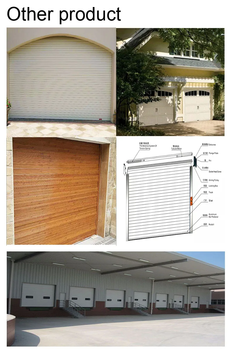 Guangzhou De Aluminio De Puerta De Garaje De Vidrio De Los Precios De