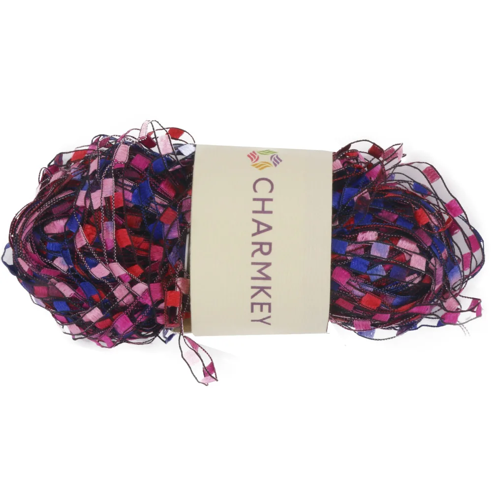 Shanghai Charmkey Wholesale Fancy Ladder Ribbon Yarn Cheap Prices On