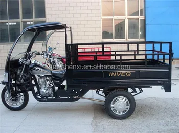 motorized cargo 200cc open tricycle