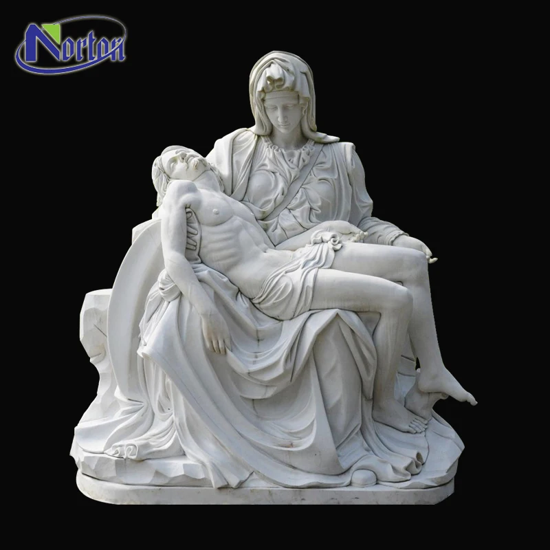 Famous Large Carving Mourning Christ Sculpture,Marble Virgin Mary