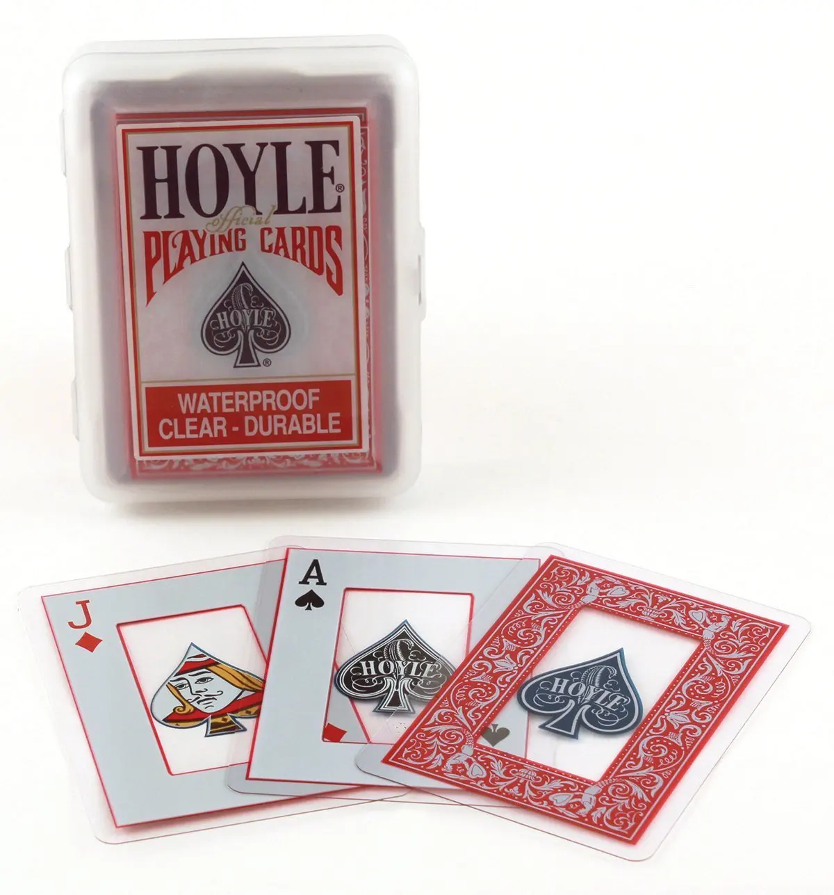 Hoyle Clear Plastic Playing Cards