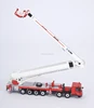 Metal Truck Model, DG100 Fire Truck Model with Firemen Figure Doll, Collection, Business Gift