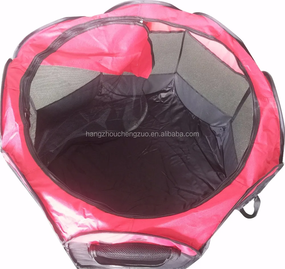 Folding 29"X29"X17" Pet Kennel,Pet Tent,CZJ-02B Folding Playpen 8 Panel Camping dog house,Foldable Dog Cage,Pet Carrier,Pet Cage