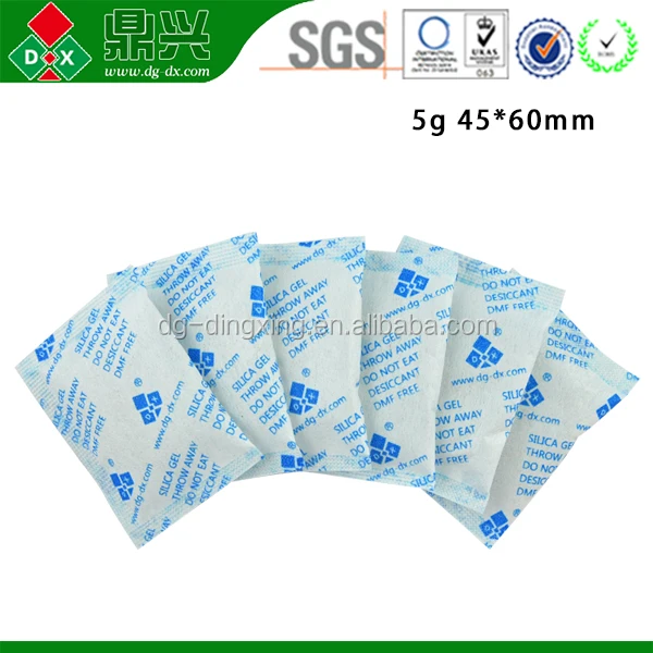 25 X 5g Silica Gel Crystals Desiccant Sachet Pouches Moisture Absorbers