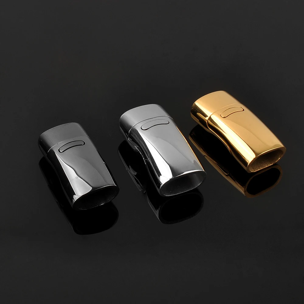 Wholesale New Design Stainless Steel Magnetic Clasp Bracelet Silver Clasp