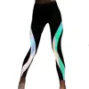 Women custom high waist LED Yoga Pants Leggings Workout Gym Fitness custom yoga pants