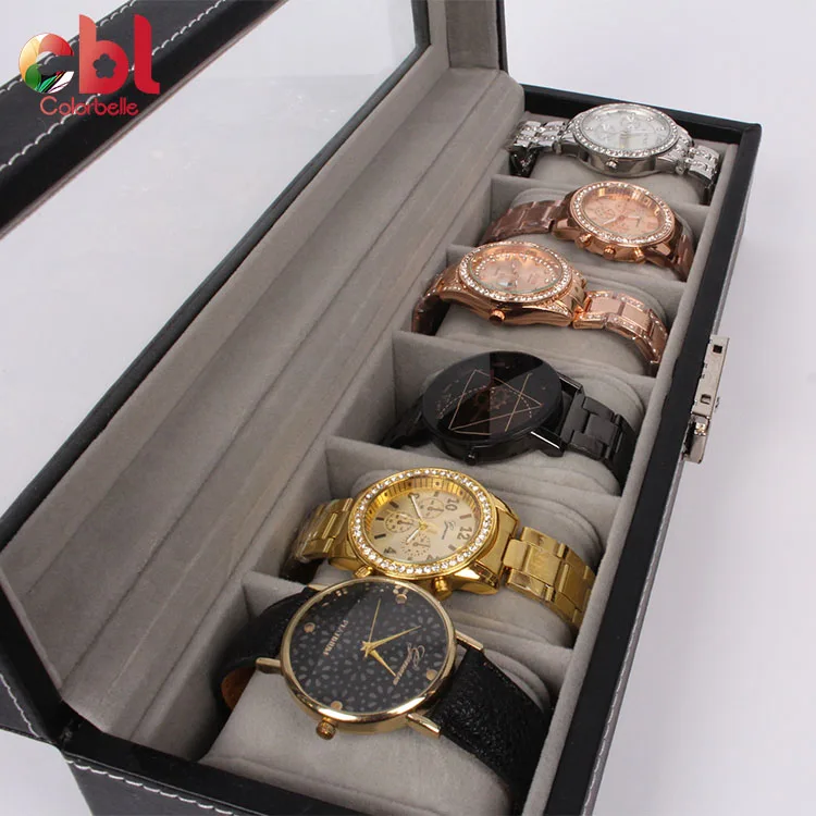 Modern Style Luxury Mens Wrist Watch Gift Boxes Packaging Box Cases