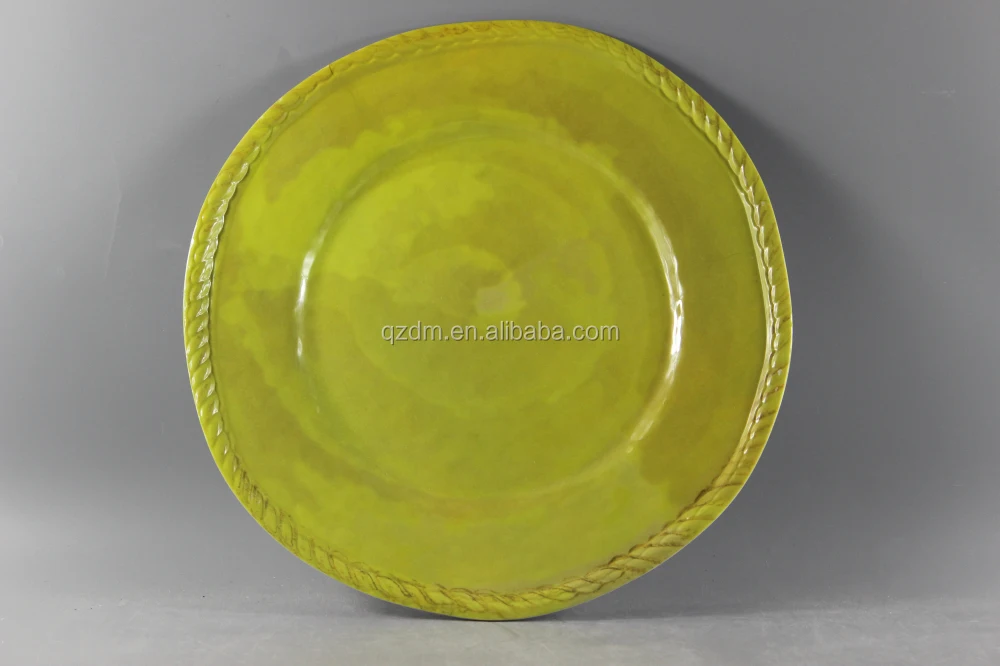11 Inch Melamine Round Plates And Dishes Food Grade