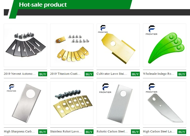 Titanium Coating Stainless Steel Indego Blade Lawn Mower Buy Trimmer