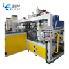 Wrap around case packer and wrap around case packing machine
