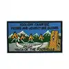 Custom boy scouts patches girl scout embroidery patches