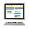 IP65 front bezel Fanless 15 inch Rugged industrial resistive touch panel pc