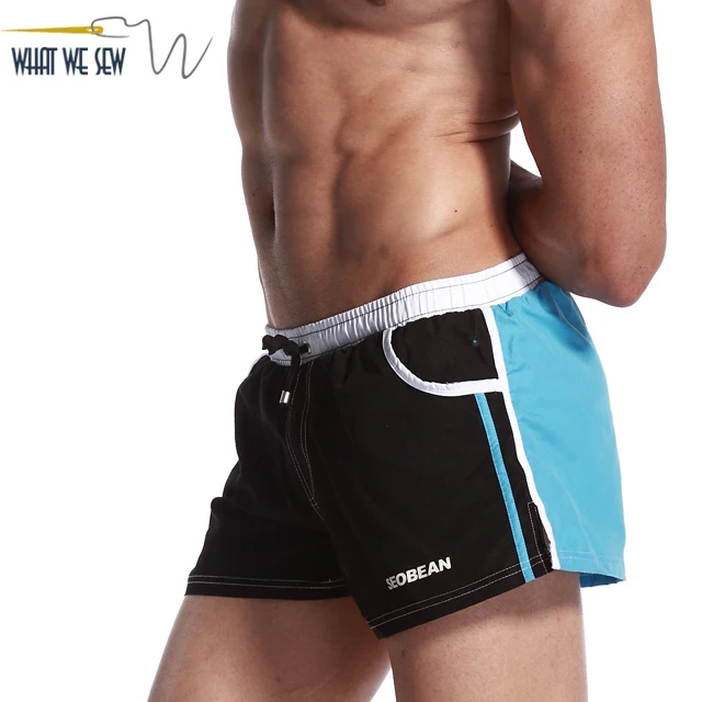 Custom Wholesale Cotton Spandex Men White Gym Sport Training Mini