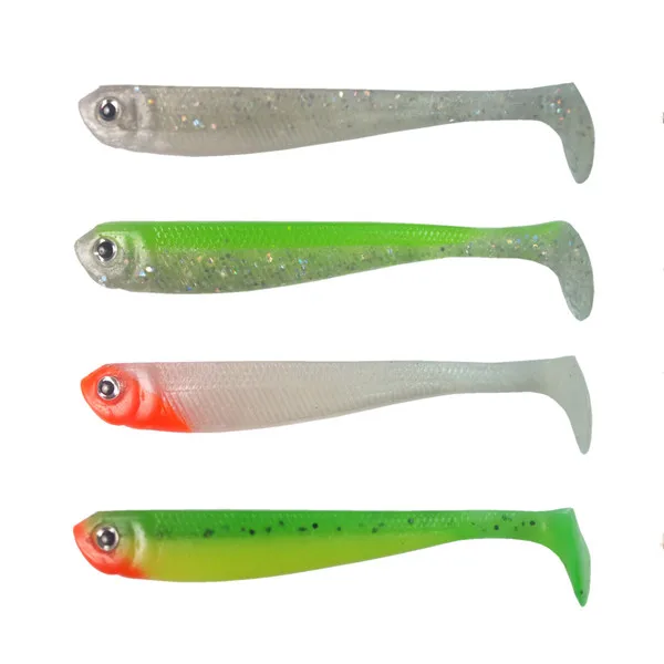 Wz Sse Wholesale Shad Soft Plastic Fishing Lure Baits Handmade Fish Lure Manufacturer Custom