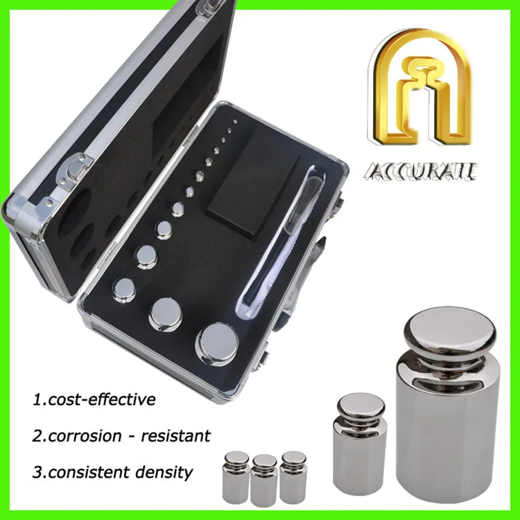 Cylindrical Weight Set 1mg1kg Balance Weight Block,Standard