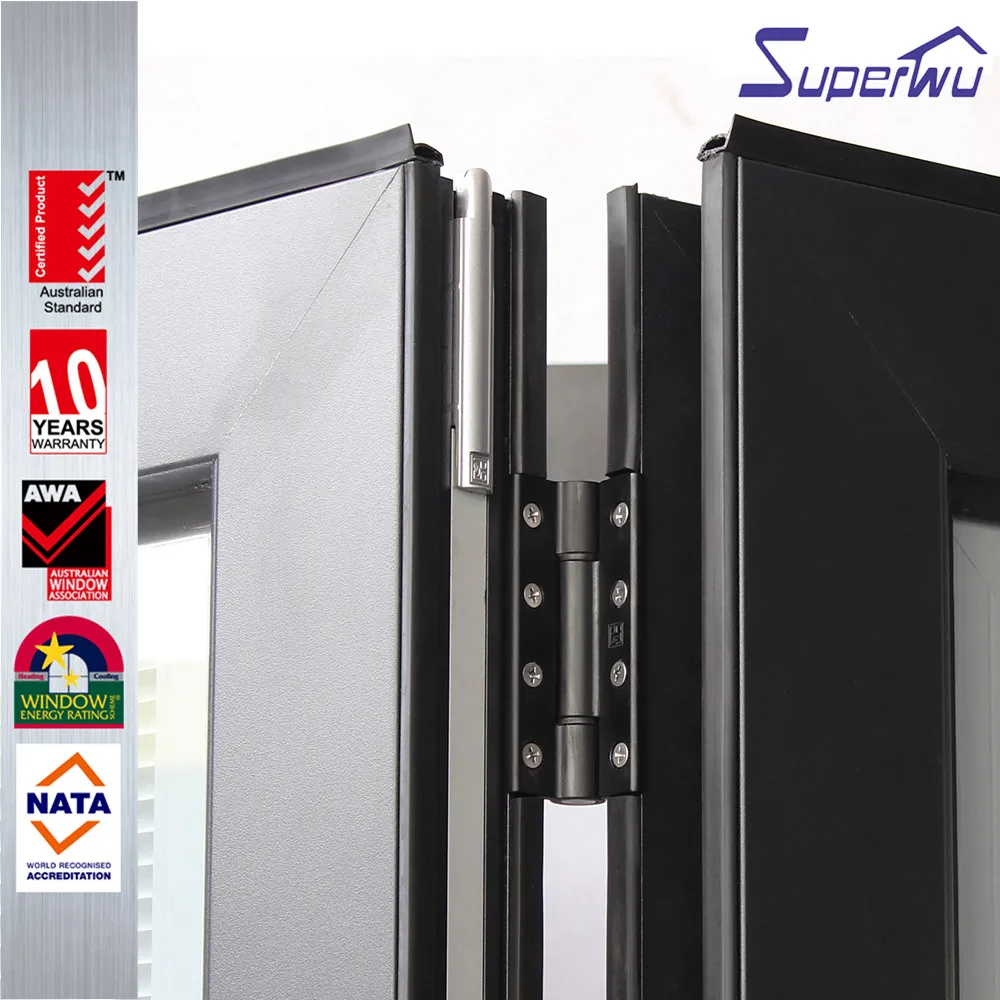 Bi fold screen door aluminium bifold exterior accordion doors