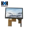 Factory sale 4.3 inch hmi panel touch screen monitor gui designable tft lcd control for smart home capacitive