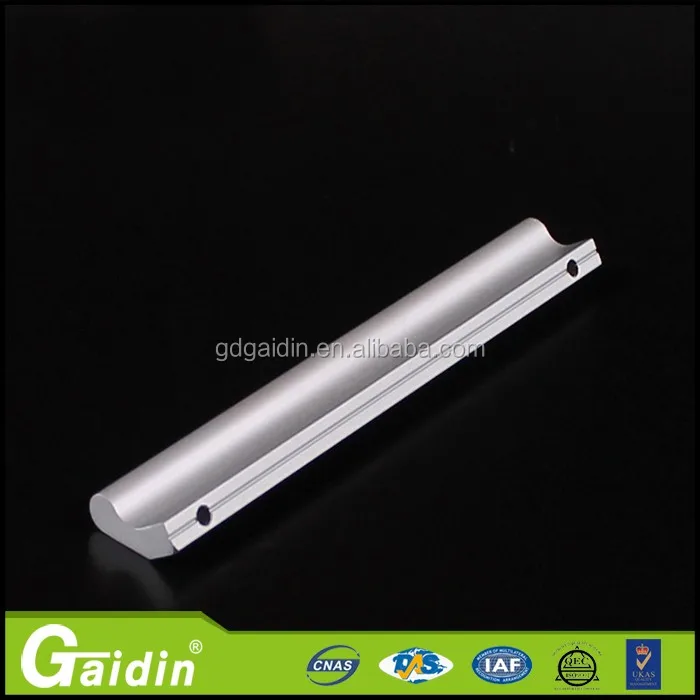 Aluminum Strip Handle Drawers Hot Sale Customized Die Cast Brushed Aluminium Accessories Kitchen
