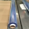 factory plastic roll middle powder normal clear pvc wrap film for packing bag book cover