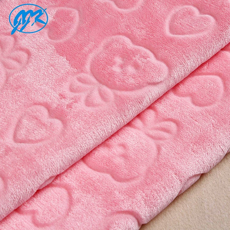 Super Soft Embossed Flannel Fleece Fabric For Blanket Buy Flannel