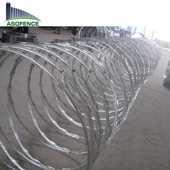 concertina barbed wire