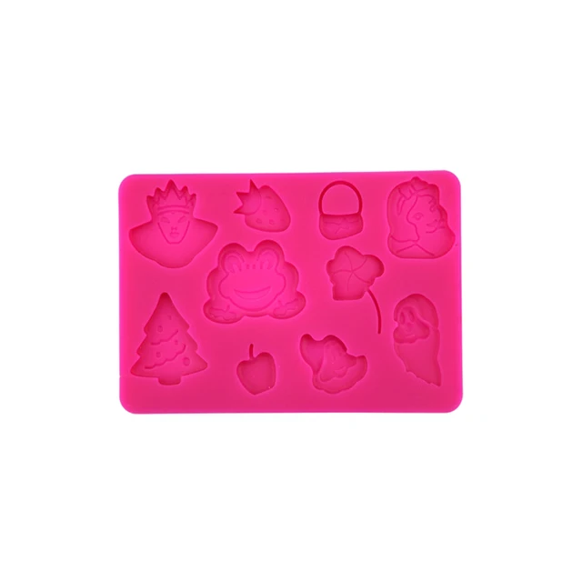 10pcs Romantic Peach Heart Mold Food Grade Silicone Cake Mold//Muffin Cupcake Pan