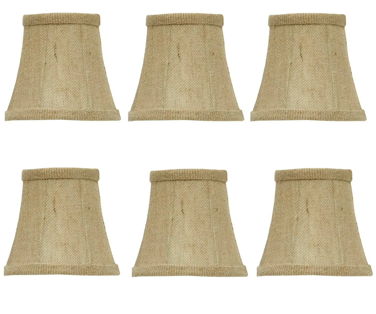 Upgradelights Set Of 6 Mini Shades 4 Inch Bamboo Style Upgradelights Set Of 6 Chandelier Lamp Shades 5 Inch Sand Belgium Linen Barrel Drum Ui 18